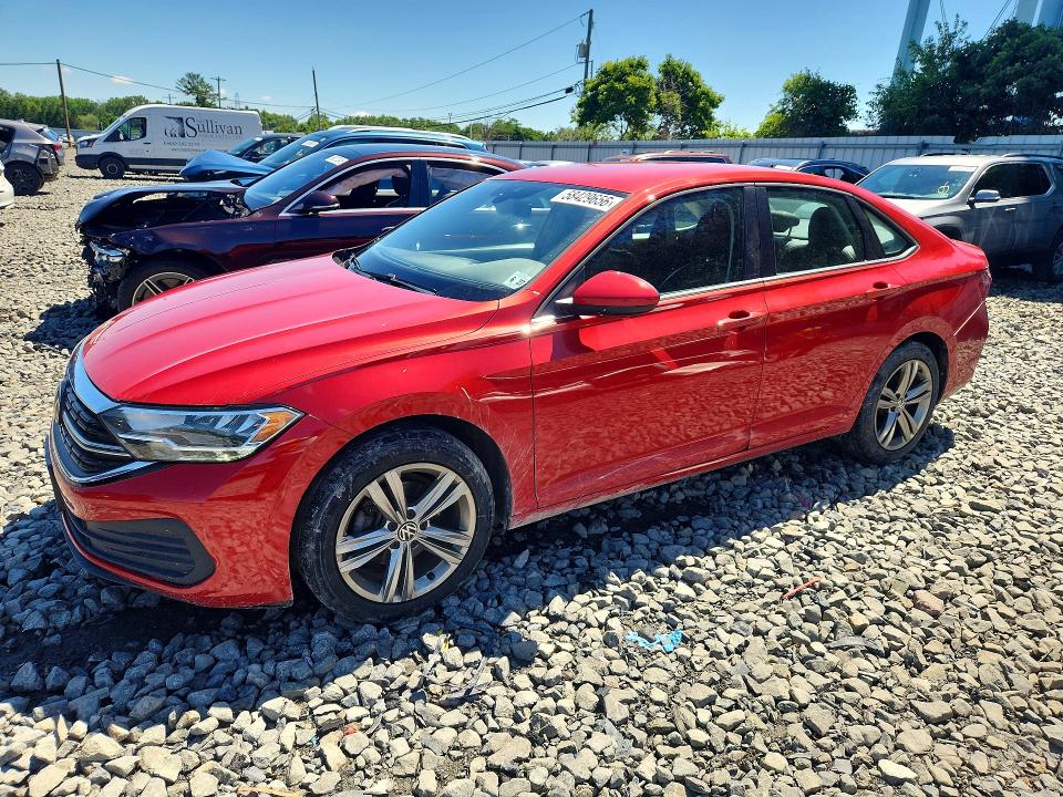 2022 Volkswagen Jetta მანქანა იყიდება აუქციონზე, vin: 3VWEM7BU7NM006074, აუქციონის ნომერი: 58429656
