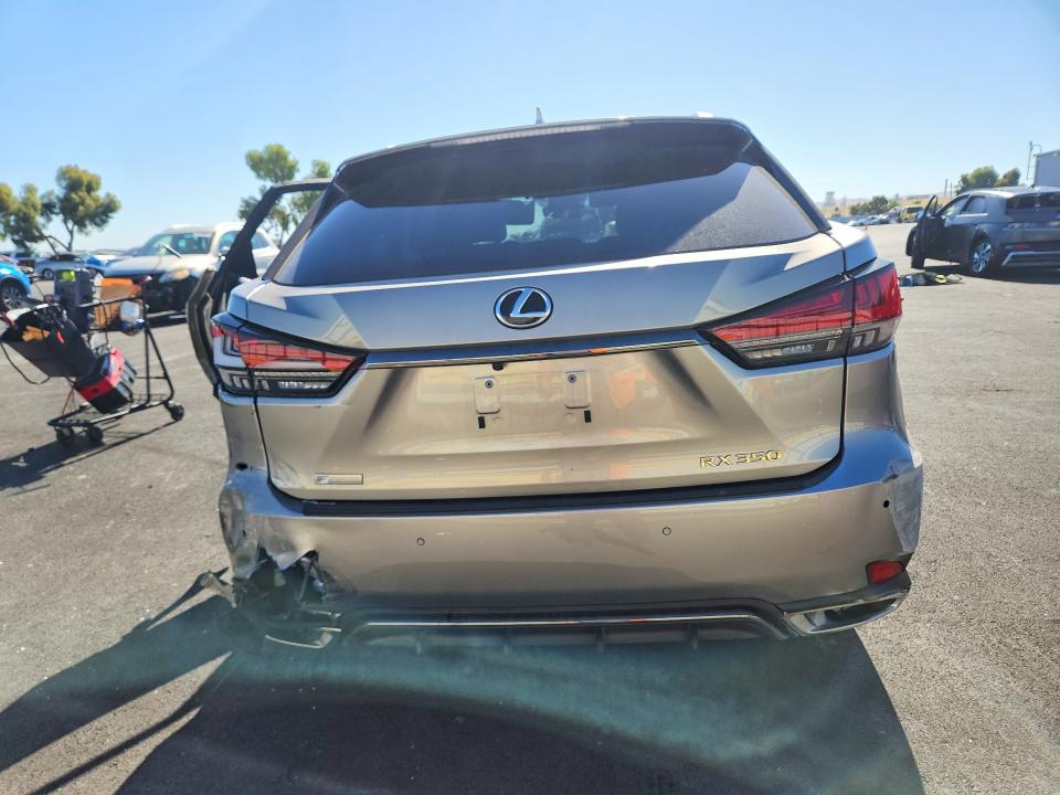 2022 Lexus Rx მანქანა იყიდება აუქციონზე, vin: 2T2YZMDA5NC362482, აუქციონის ნომერი: 57248486