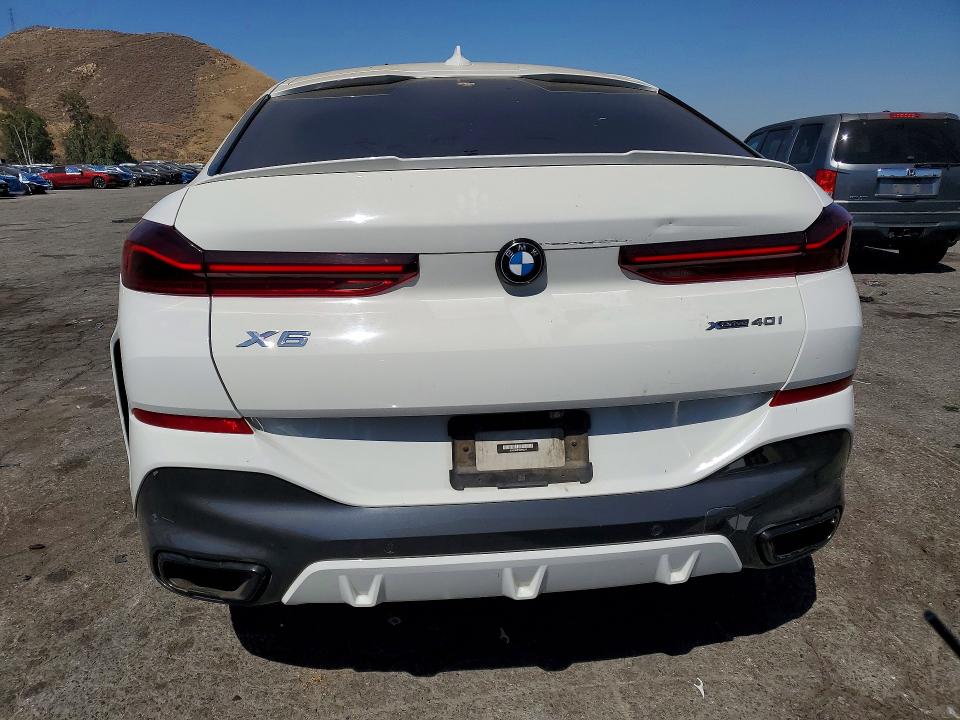 2022 Bmw X6 მანქანა იყიდება აუქციონზე, vin: 5UXCY6C07N9K62314, აუქციონის ნომერი: 57594496