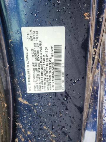 Продаж на аукціоні авто 2018 Honda Odyssey, vin: 5FNRL6H98JB055223, номер лоту: 57786026