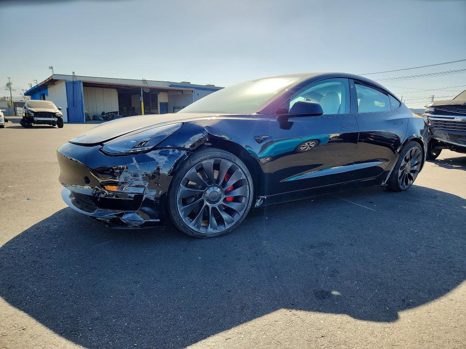 Продажа на аукционе авто 2021 Tesla Model 3, vin: 5YJ3E1EC0MF000725, номер лота: 56673176