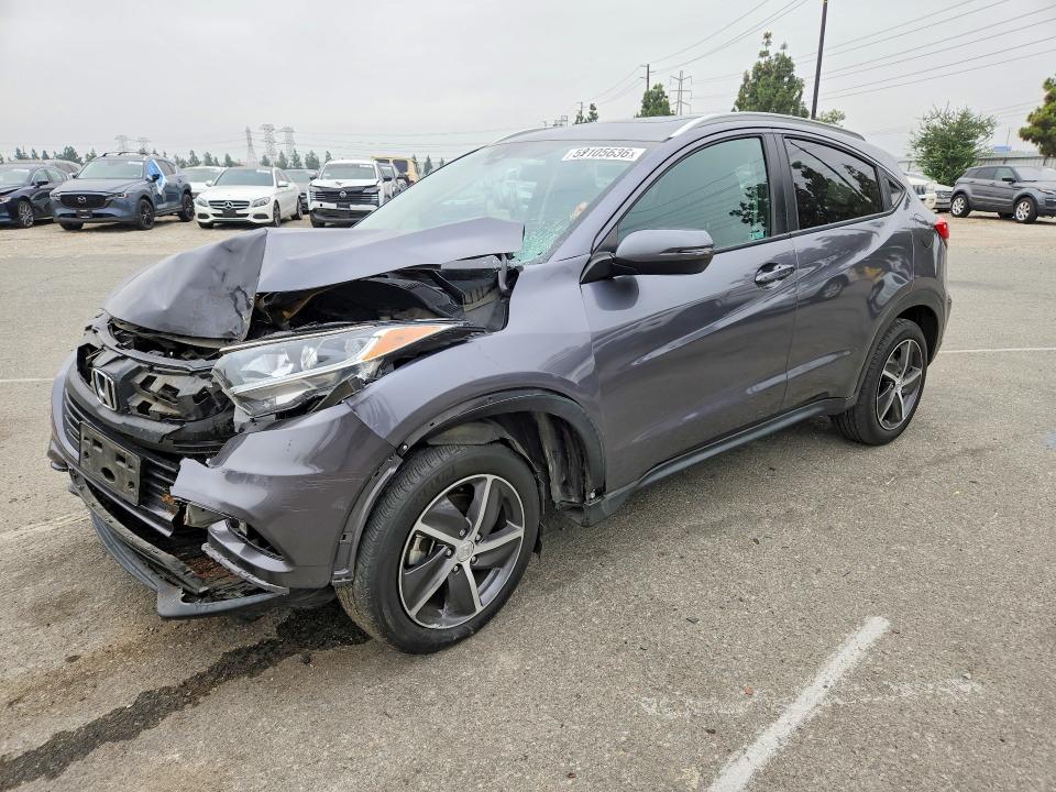 59105636 :رقم المزاد ، 3CZRU6H55NM708032 vin ، 2022 Honda Hr-v مزاد بيع