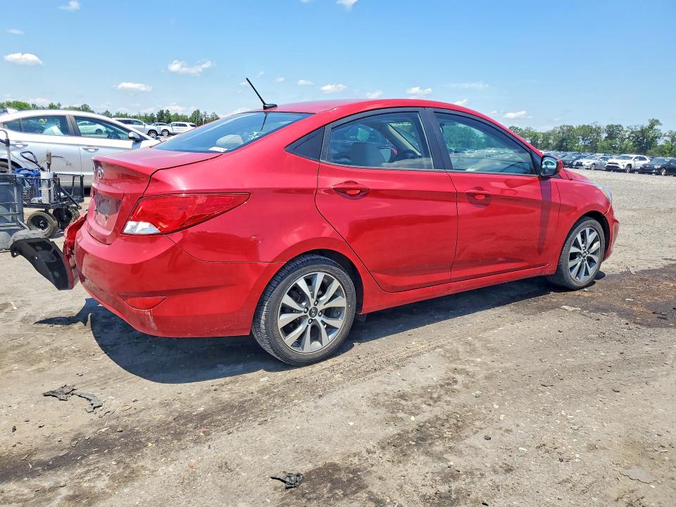 56991266 :رقم المزاد ، KMHCT4AE3HU255344 vin ، 2017 Hyundai Accent مزاد بيع