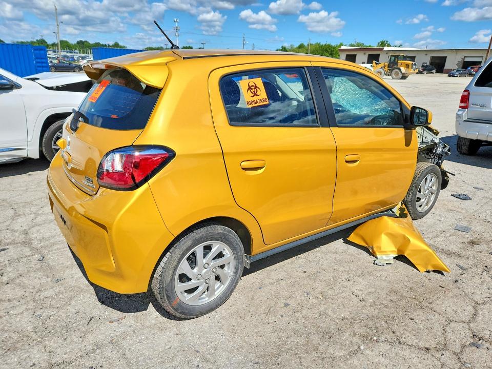 56527096 :رقم المزاد ، ML32AUHJ0RH037982 vin ، 2024 Mitsubishi Mirage مزاد بيع