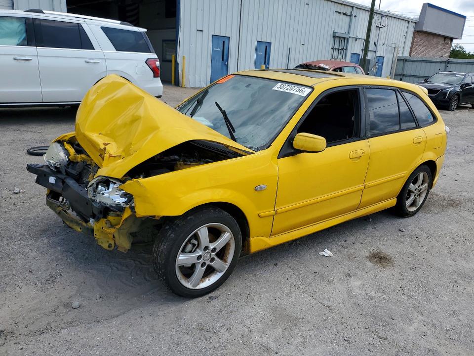 2003 Mazda Protege მანქანა იყიდება აუქციონზე, vin: JM1BJ245531155326, აუქციონის ნომერი: 58720756