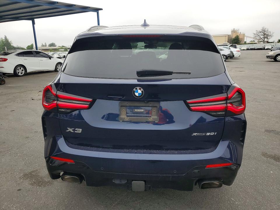 2022 Bmw X3 მანქანა იყიდება აუქციონზე, vin: 5UX53DP04N9J05460, აუქციონის ნომერი: 55752136