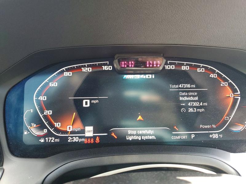 58703566 :رقم المزاد ، 3MW5U9J01M8C14596 vin ، 2021 Bmw M340xi مزاد بيع
