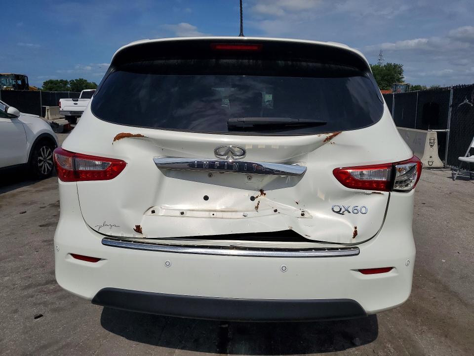 55598136 :رقم المزاد ، 5N1CL0MM8EC528694 vin ، 2014 Infiniti Qx60 مزاد بيع