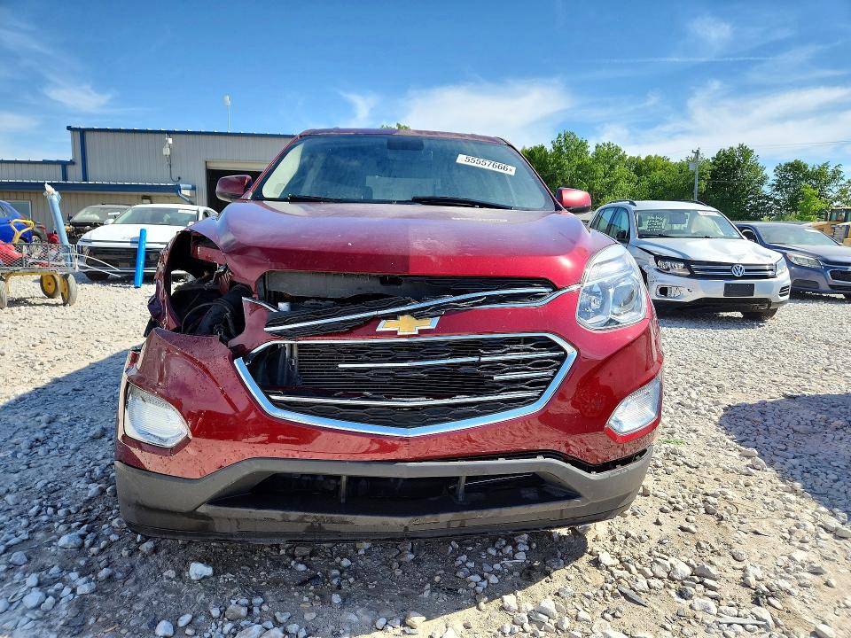 55557666 :رقم المزاد ، 2GNALCEKXH1555567 vin ، 2017 Chevrolet Equinox مزاد بيع
