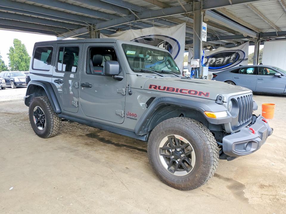 2021 Jeep Wrangler Unlimited მანქანა იყიდება აუქციონზე, vin: 1C4HJXFNXMW522696, აუქციონის ნომერი: 58736096