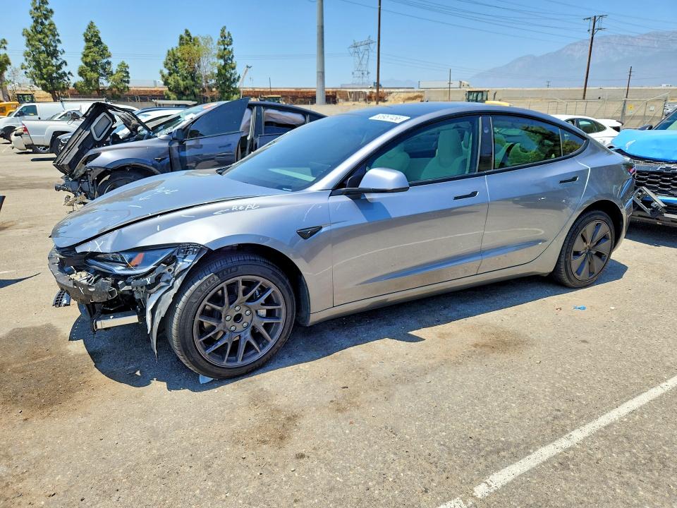 2025 Tesla Model 3 მანქანა იყიდება აუქციონზე, vin: 5YJ3E1EA3SF916374, აუქციონის ნომერი: 55957456