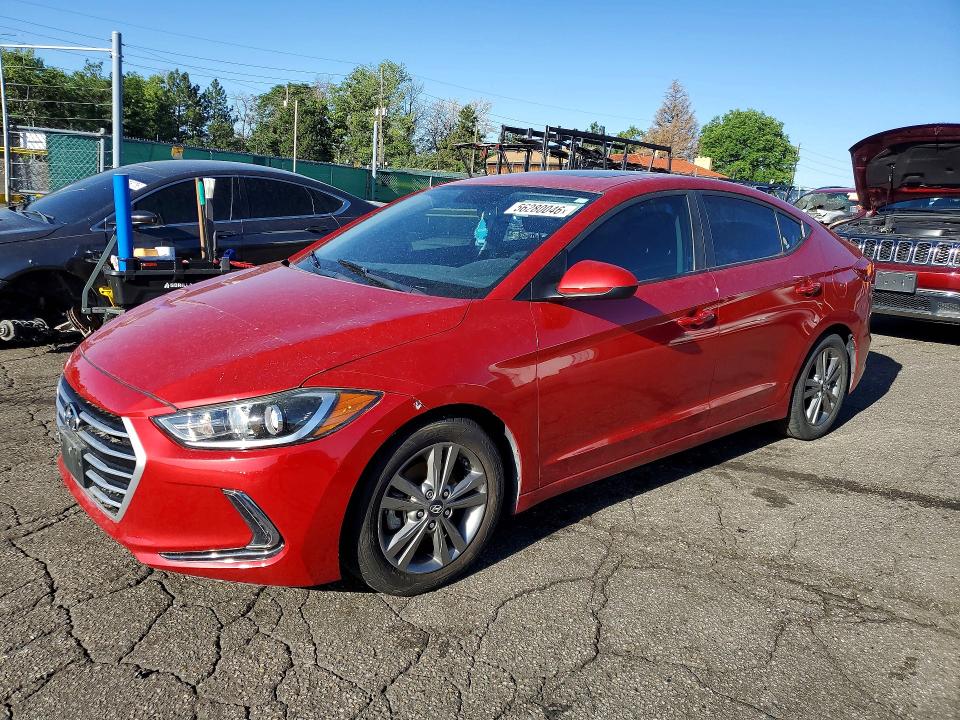 2017 Hyundai Elantra მანქანა იყიდება აუქციონზე, vin: 5NPD84LF0HH137472, აუქციონის ნომერი: 56280046