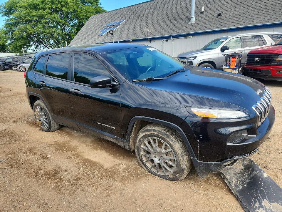 58273656 :رقم المزاد ، 1C4PJLAS3FW539148 vin ، 2015 Jeep Cherokee مزاد بيع