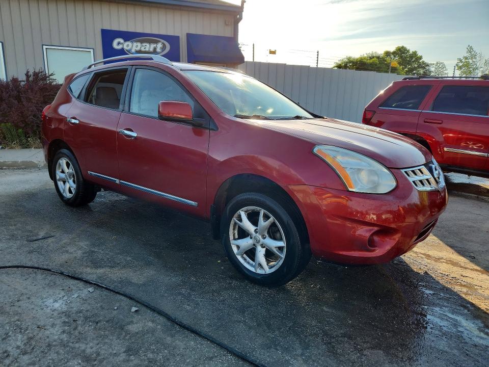2011 Nissan Rogue მანქანა იყიდება აუქციონზე, vin: JN8AS5MVXBW306595, აუქციონის ნომერი: 57737446
