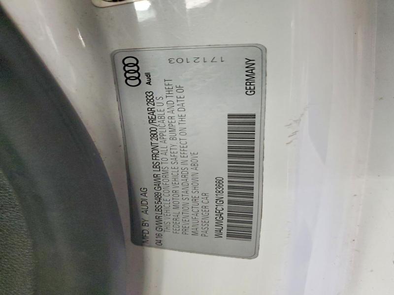 Aukcja sprzedaży 2016 Audi A7, vin: WAUWGAFC1GN183660, numer aukcji: 54731366