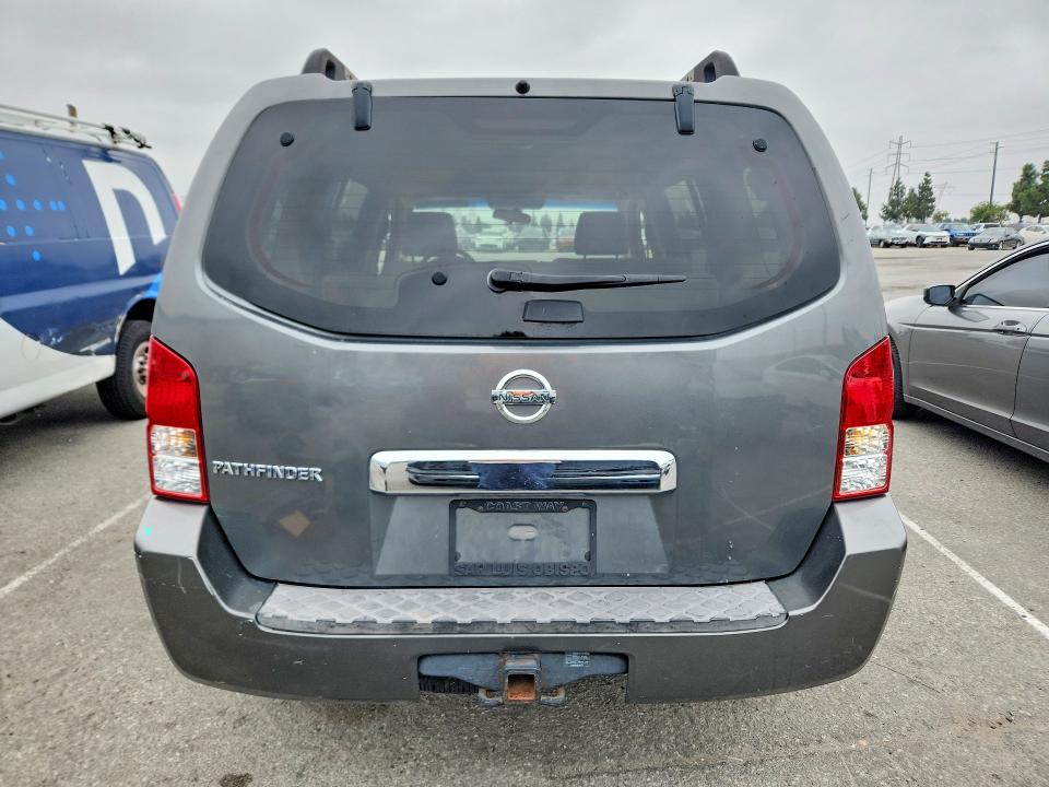58068566 :رقم المزاد ، 5N1AR18U07C633853 vin ، 2007 Nissan Pathfinder مزاد بيع