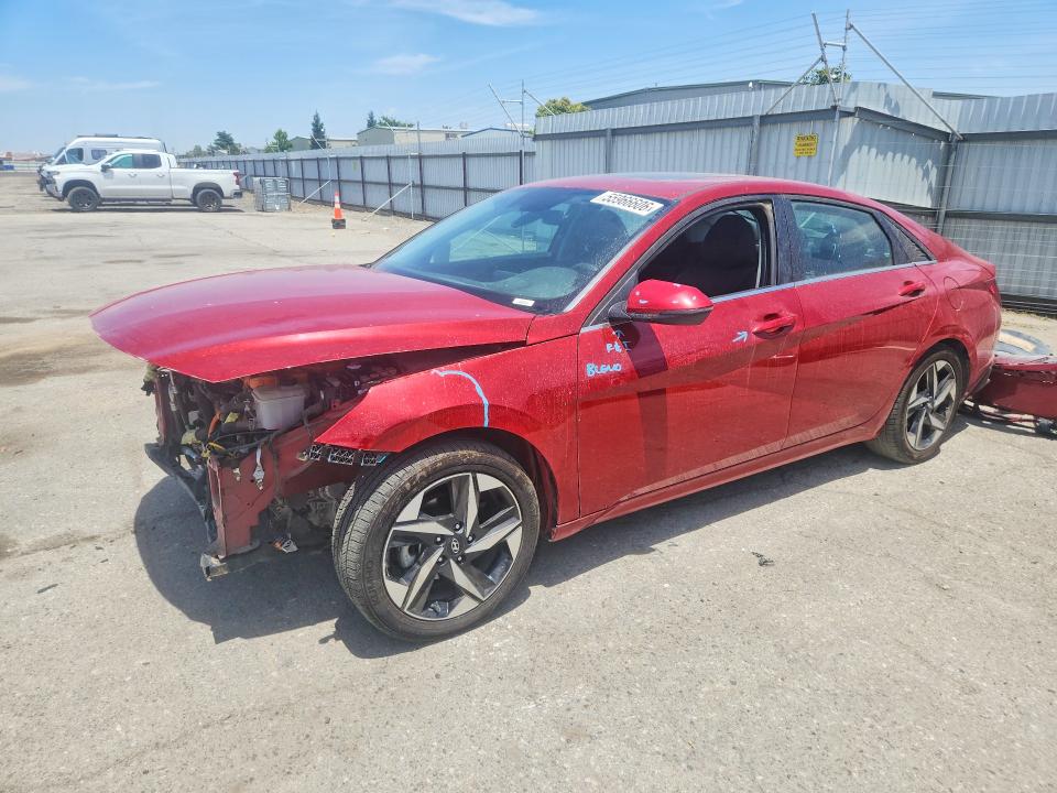 55966606 :رقم المزاد ، KMHLN4AJ5PU036293 vin ، 2023 Hyundai Elantra مزاد بيع