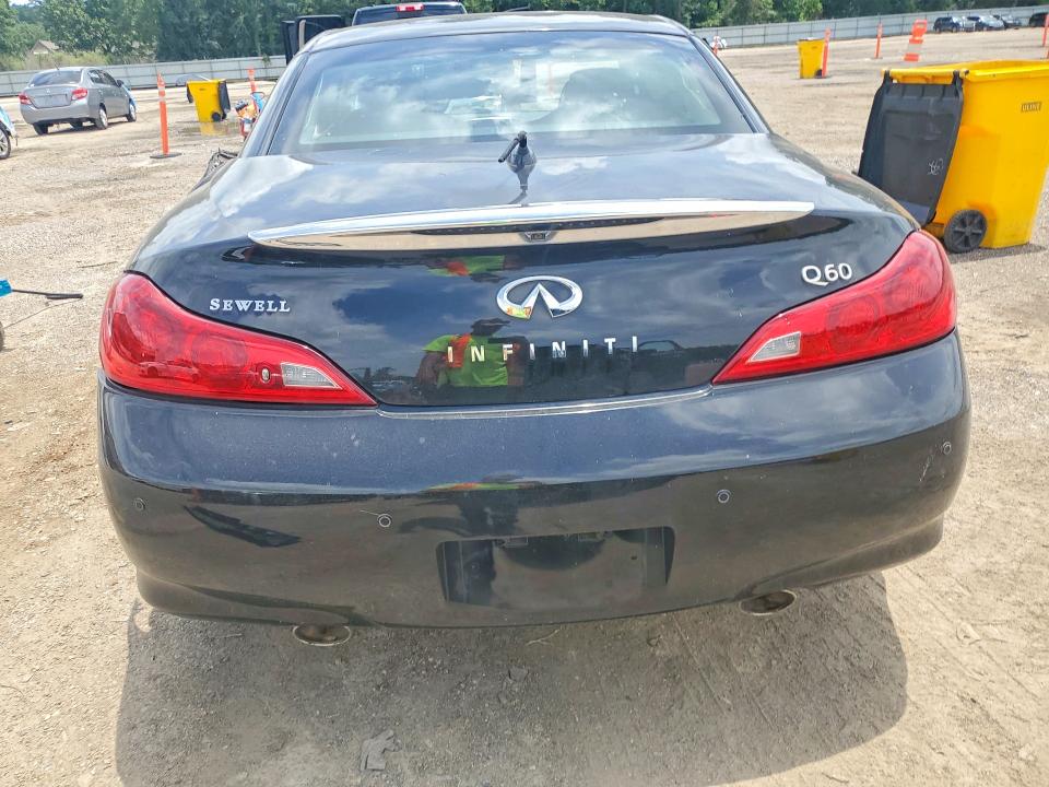 2015 Infiniti Q60 Convertible მანქანა იყიდება აუქციონზე, vin: JN1CV6FE1FM810147, აუქციონის ნომერი: 58442206