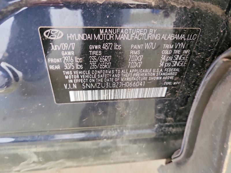 Продаж на аукціоні авто 2018 Hyundai Santa Fe Sport, vin: 5NMZU3LB7JH066041, номер лоту: 59239826