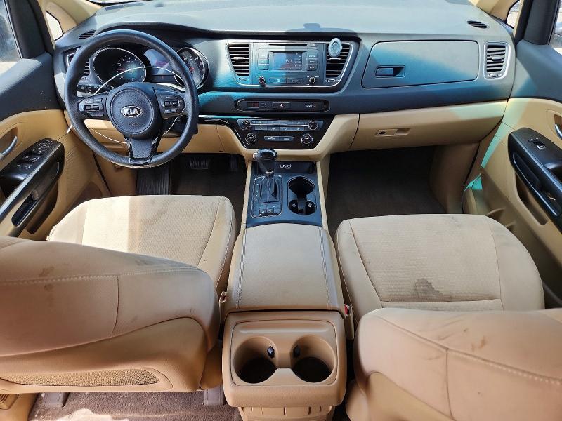 2016 Kia Sedona მანქანა იყიდება აუქციონზე, vin: KNDMB5C10G6111202, აუქციონის ნომერი: 58198656