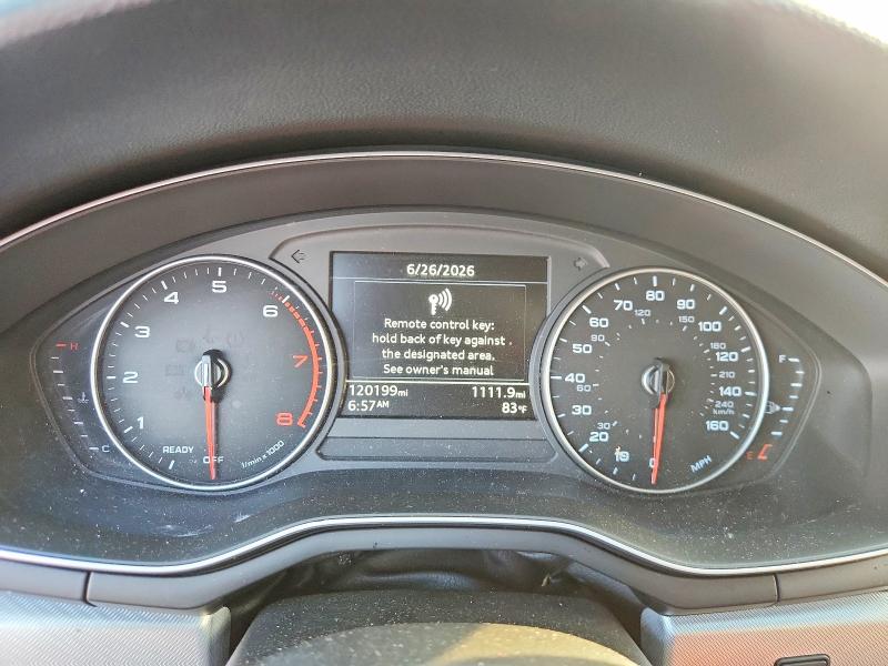 2018 Audi A4 მანქანა იყიდება აუქციონზე, vin: WAUDNAF46JA022922, აუქციონის ნომერი: 58915076