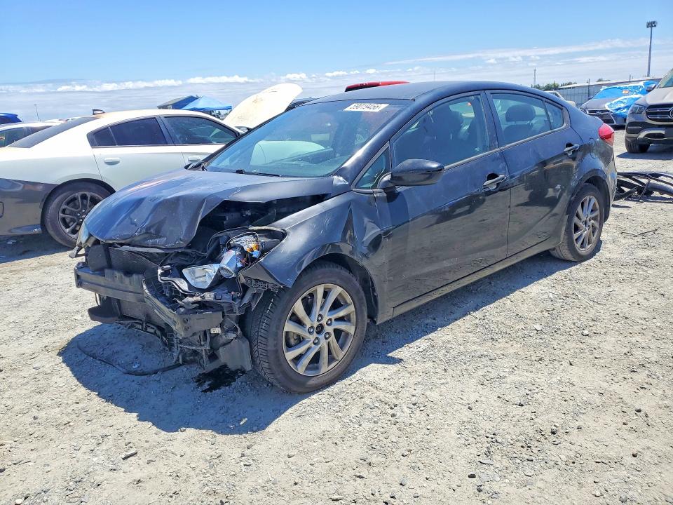 2014 Kia Forte მანქანა იყიდება აუქციონზე, vin: KNAFK4A6XE5172011, აუქციონის ნომერი: 59019456