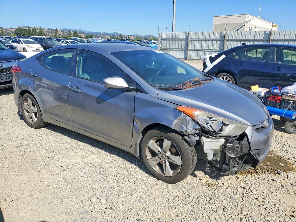 2012 Hyundai Elantra მანქანა იყიდება აუქციონზე, vin: KMHDH4AE1CU363427, აუქციონის ნომერი: 57373016