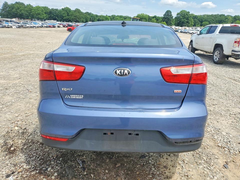2016 Kia Rio მანქანა იყიდება აუქციონზე, vin: KNADM4A34G6539635, აუქციონის ნომერი: 55774666