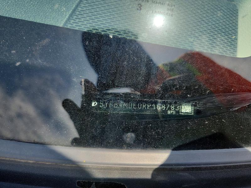 Aukcja sprzedaży 2024 Toyota Corolla, vin: 5YFB4MDE0RP168783, numer aukcji: 59057576
