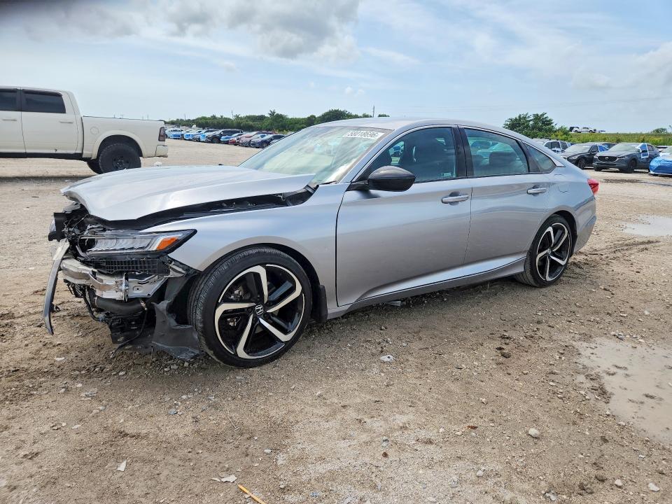 Auction sale of the 2022 Honda Accord, vin: 1HGCV1F39NA112871, lot number: 58018696