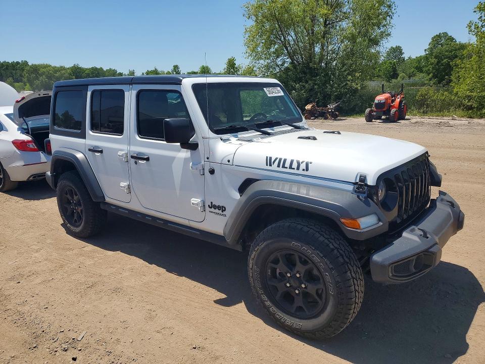 Продажа на аукционе авто 2020 Jeep Wrangler Unlimited, vin: 1C4HJXDN4LW348237, номер лота: 56043236