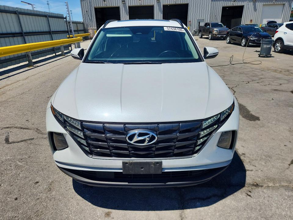 57438106 :رقم المزاد ، 5NMJFCAE4NH103718 vin ، 2022 Hyundai Tucson مزاد بيع