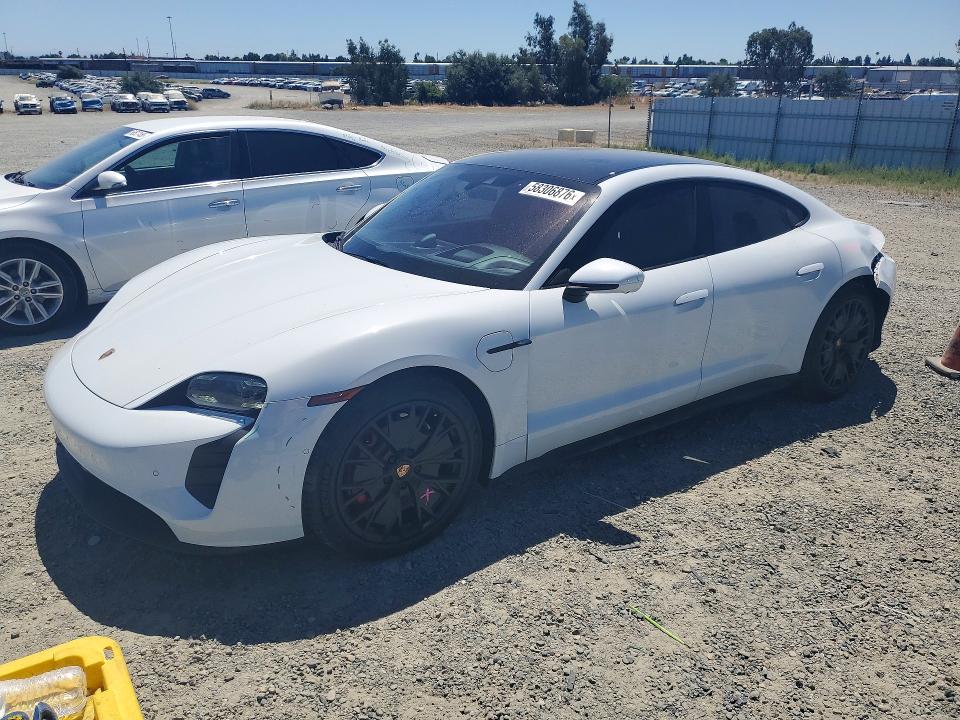 58306876 :رقم المزاد ، WP0AD2Y12NSA59423 vin ، 2022 Porsche Taycan مزاد بيع