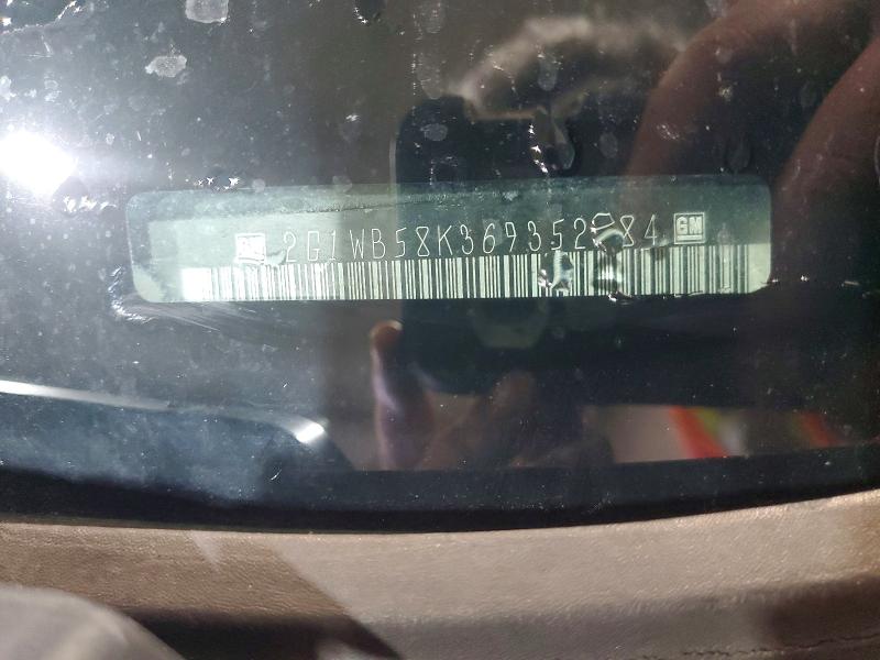 2006 Chevrolet Impala მანქანა იყიდება აუქციონზე, vin: 2G1WB58K369352584, აუქციონის ნომერი: 56801506