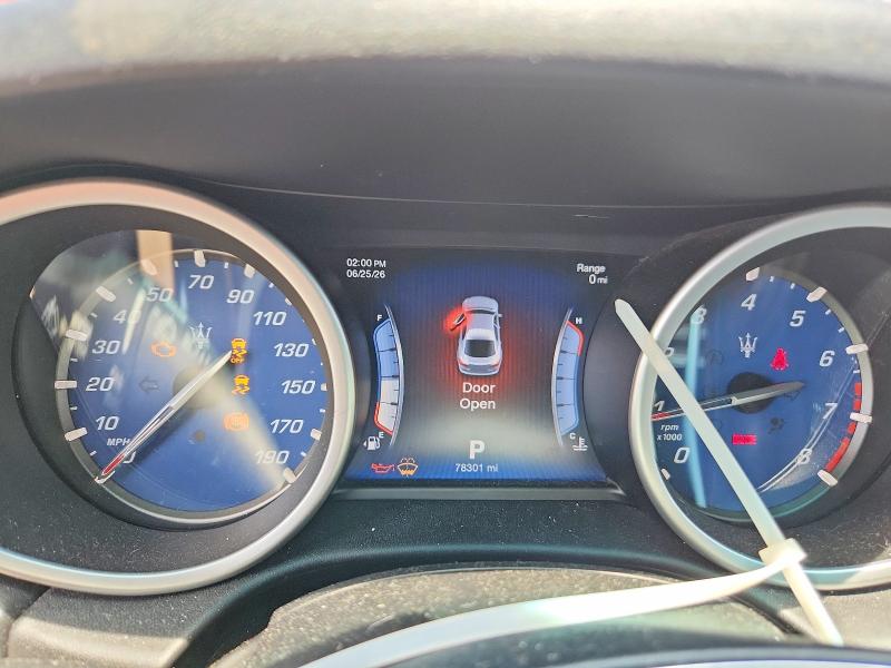 Продажа на аукционе авто 2016 Maserati Ghibli, vin: ZAM57RTAXG1185300, номер лота: 58768296