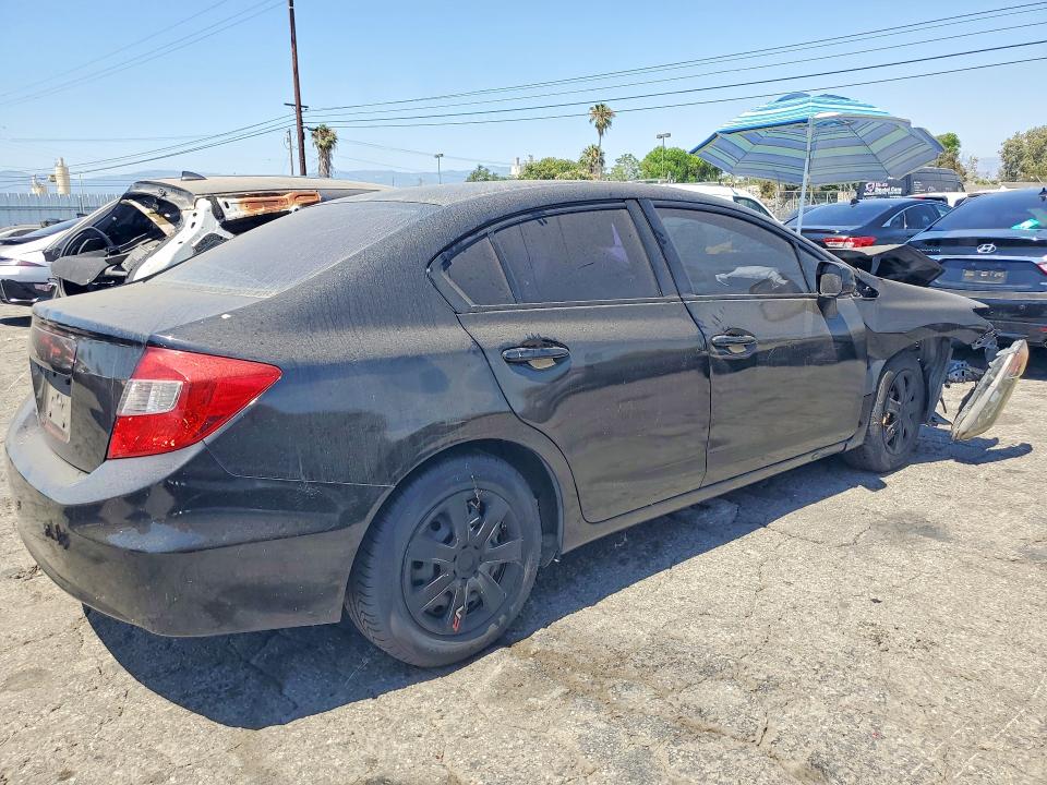 57083286 :رقم المزاد ، 2HGFB2F53CH316237 vin ، 2012 Honda Civic مزاد بيع