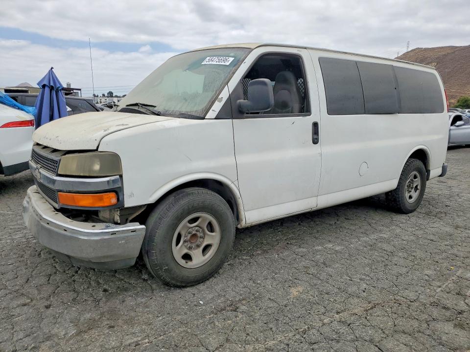 2008 Chevrolet Express G1500 მანქანა იყიდება აუქციონზე, vin: 1GBFG154381185730, აუქციონის ნომერი: 58475696
