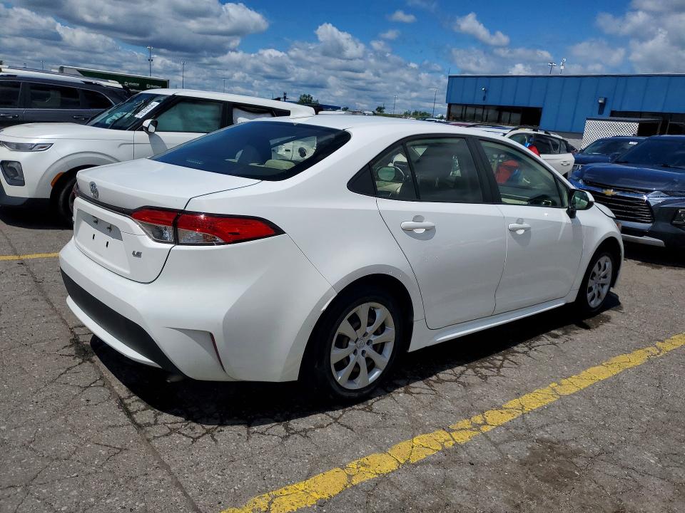 57556046 :رقم المزاد ، JTDEPMAE6MJ145160 vin ، 2021 Toyota Corolla مزاد بيع