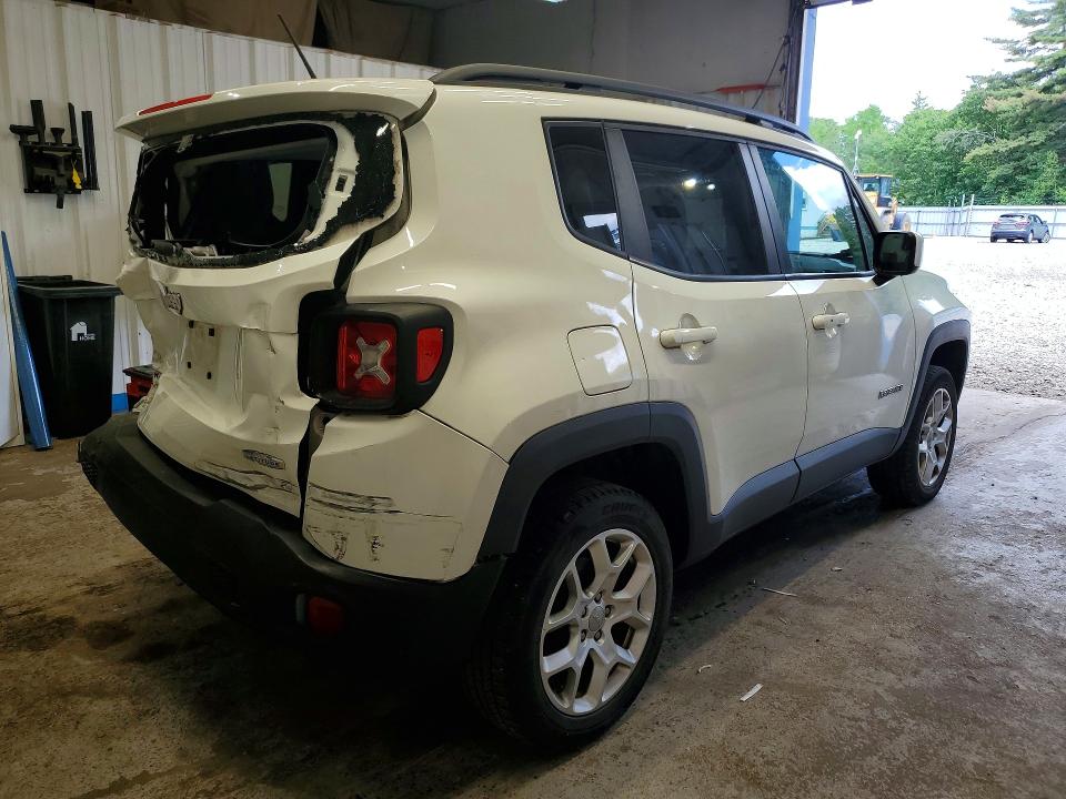 Продажа на аукционе авто 2017 Jeep Renegade, vin: ZACCJBBB8HPE72909, номер лота: 57555896