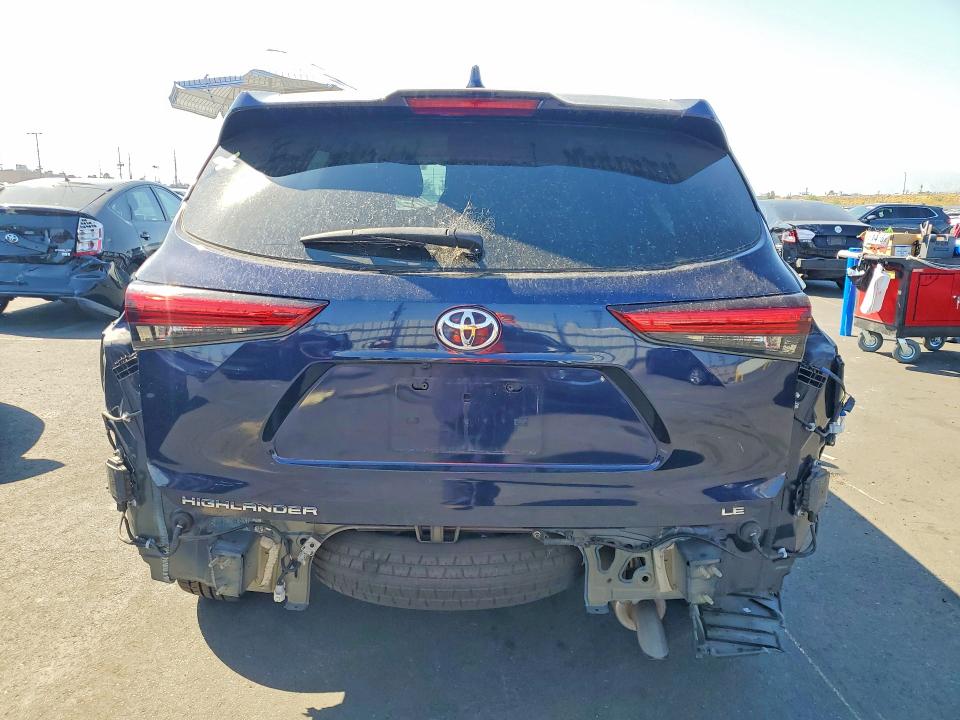 56363516 :رقم المزاد ، 5TDZZRAH2LS506274 vin ، 2020 Toyota Highlander مزاد بيع