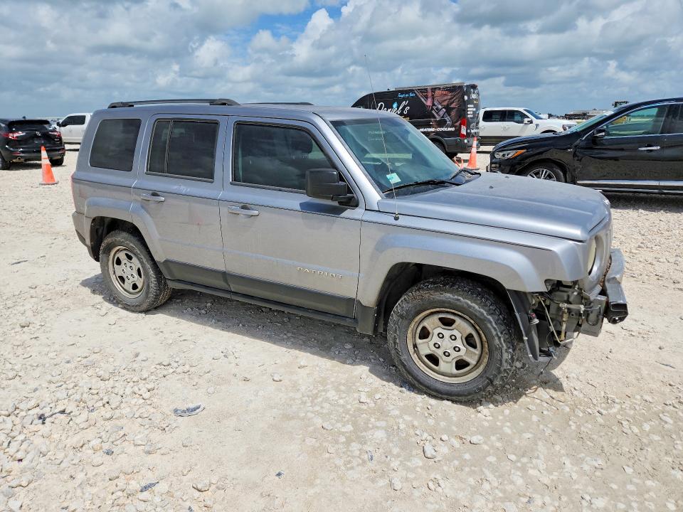 2016 Jeep Patriot მანქანა იყიდება აუქციონზე, vin: 1C4NJPBA4GD524790, აუქციონის ნომერი: 56584436