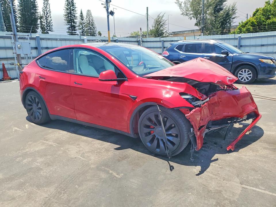 Продажа на аукционе авто 2021 Tesla Model Y, vin: 5YJYGDEF5MF196995, номер лота: 57742496