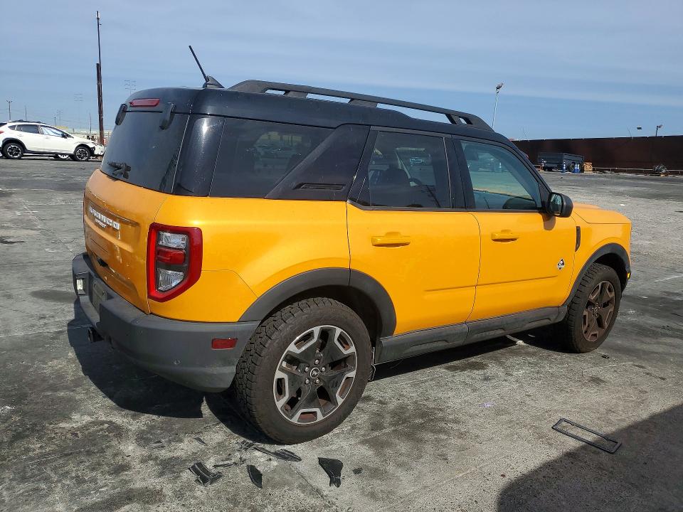 2022 Ford Bronco Sport მანქანა იყიდება აუქციონზე, vin: 3FMCR9C67NRD13461, აუქციონის ნომერი: 56815196