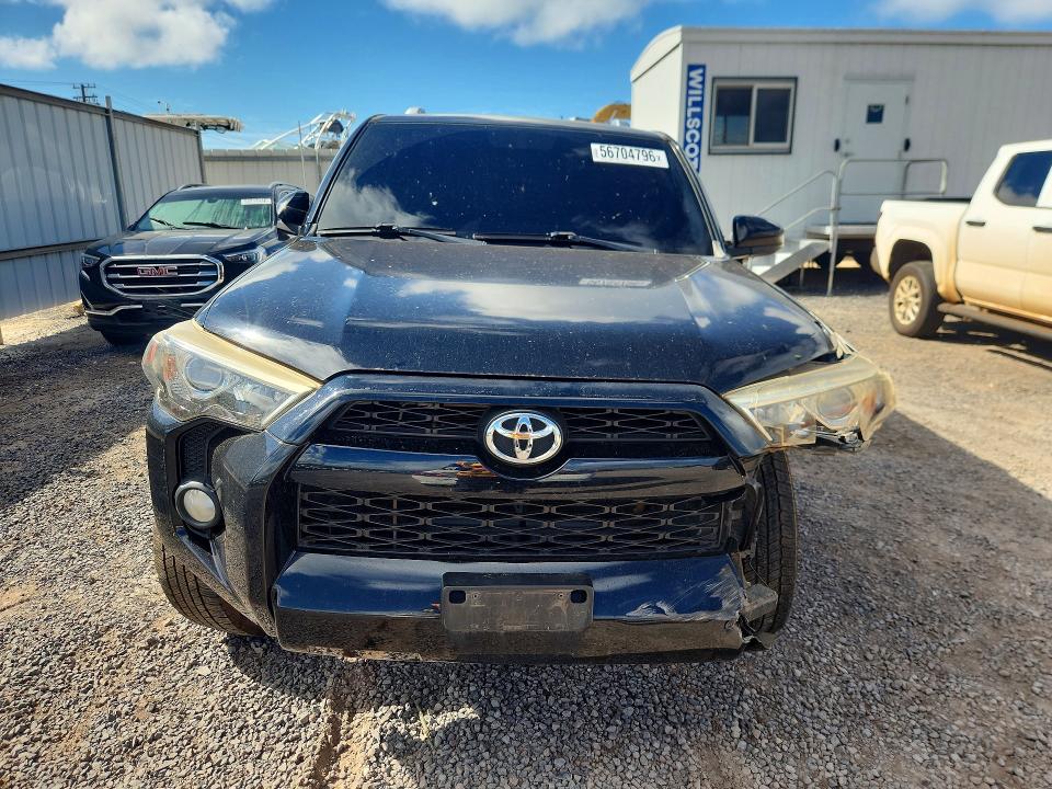 2018 Toyota 4runner მანქანა იყიდება აუქციონზე, vin: JTEBU5JR6J5488460, აუქციონის ნომერი: 56704796