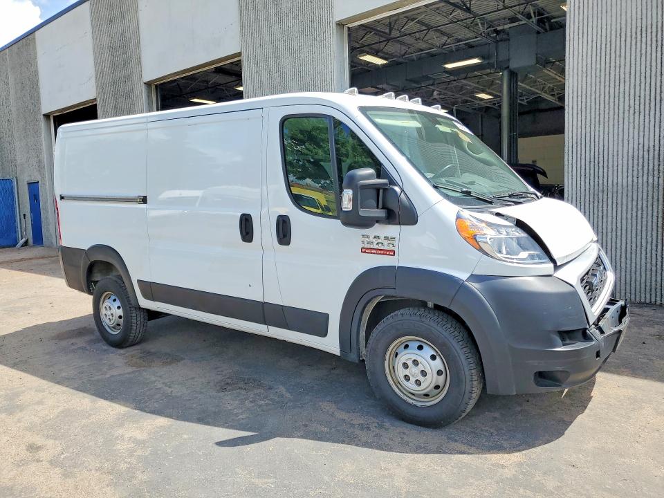 54948056 :رقم المزاد ، 3C6TRVAGXKE502785 vin ، 2019 Ram Promaster 1500 مزاد بيع