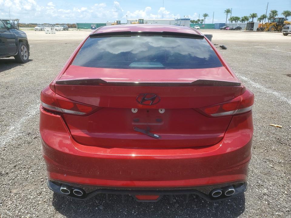 Продажа на аукционе авто 2018 Hyundai Elantra, vin: KMHD74LF4JU612311, номер лота: 57570386