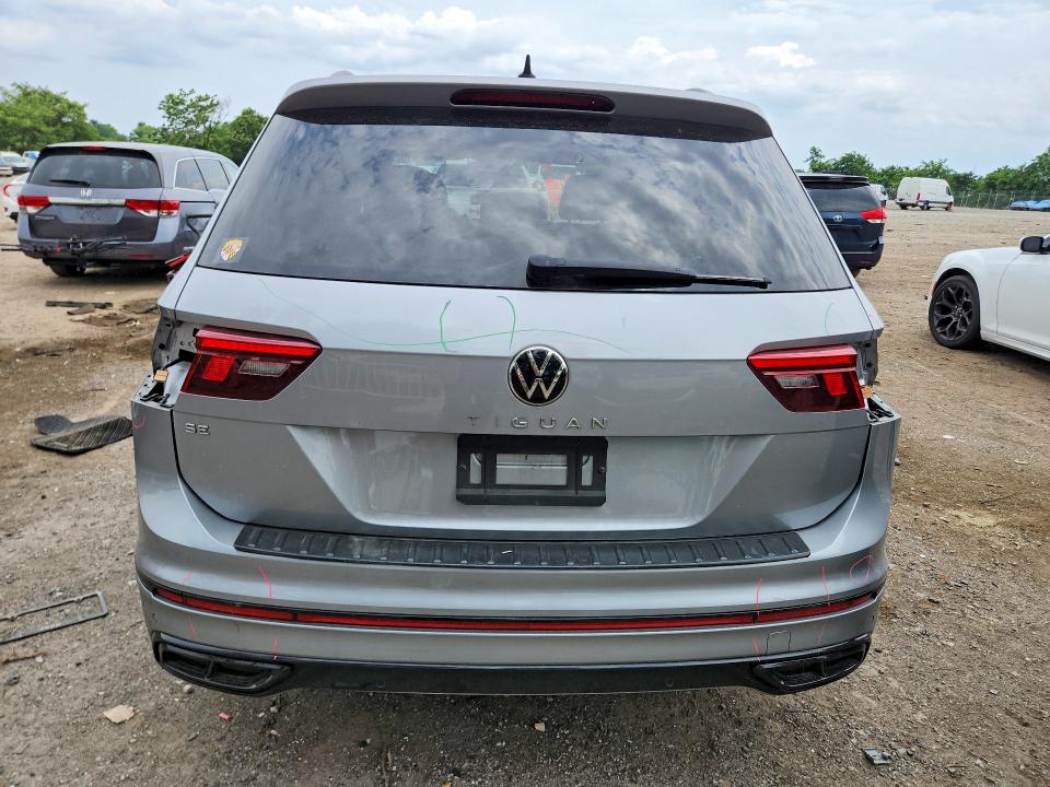 Продаж на аукціоні авто 2022 Volkswagen Tiguan, vin: 3VVCB7AX5NM065928, номер лоту: 58224106