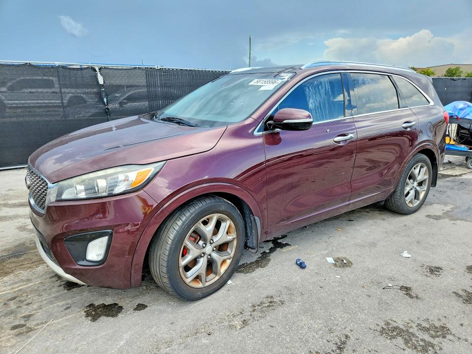 2017 Kia Sorento მანქანა იყიდება აუქციონზე, vin: 5XYPK4A57HG318326, აუქციონის ნომერი: 58158996