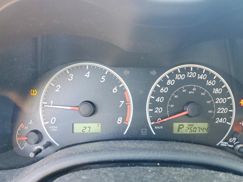 2009 Toyota Corolla მანქანა იყიდება აუქციონზე, vin: 2T1BU40E69C047701, აუქციონის ნომერი: 57016476