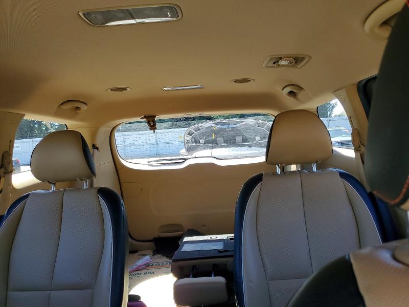 2016 Kia Sedona მანქანა იყიდება აუქციონზე, vin: KNDMB5C18G6210026, აუქციონის ნომერი: 58111826